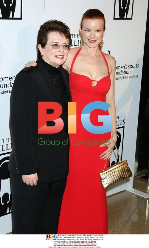 Billie Jean King and Marcia Cross at The Billies