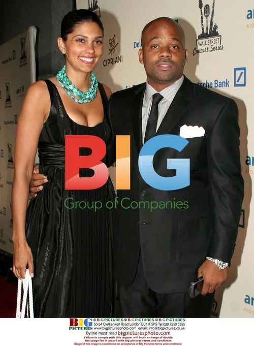 Damon Dash at amfAR Benefit Concert
