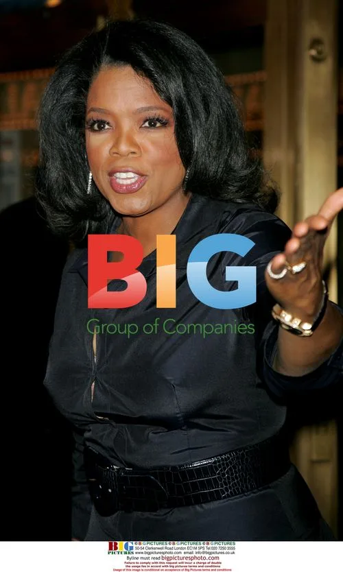 Oprah Winfrey at Broadway Play Opening