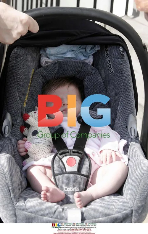 Kate Garraway with baby Darcey