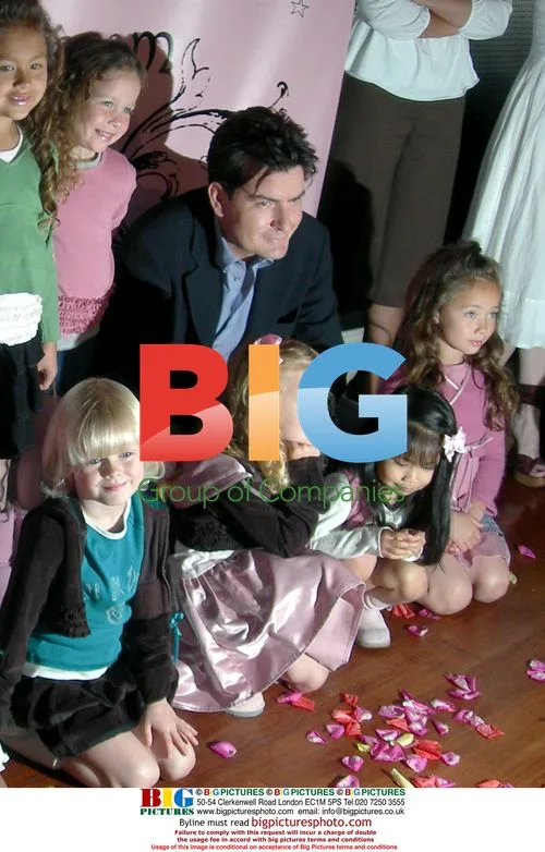 Charlie Sheen at Sheen Kidz Fashion Show