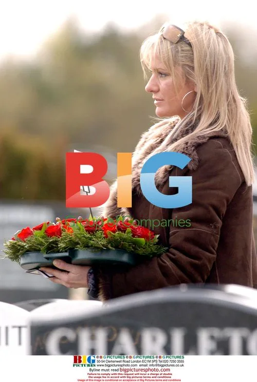 Alex Best visits George Best's grave