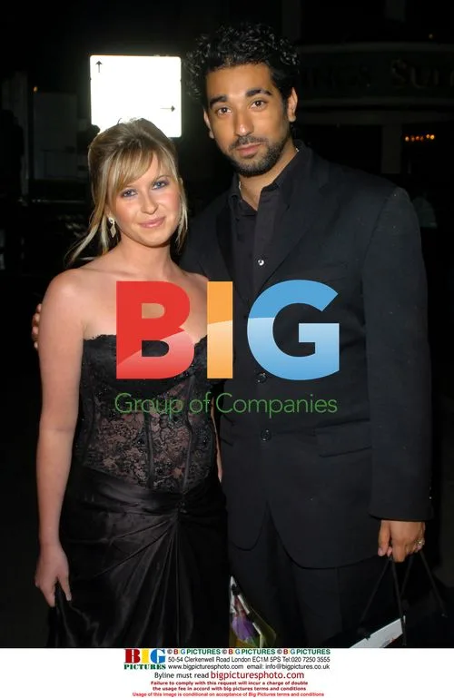Ray Panthaki and Brooke Kinsella at Cystic Fibrosis Trust Awards