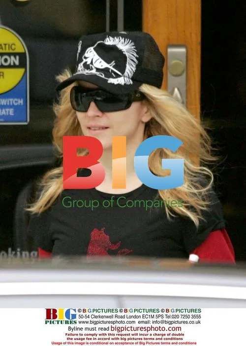 Madonna Wears Ed Hardy Hat in Beverly Hills
