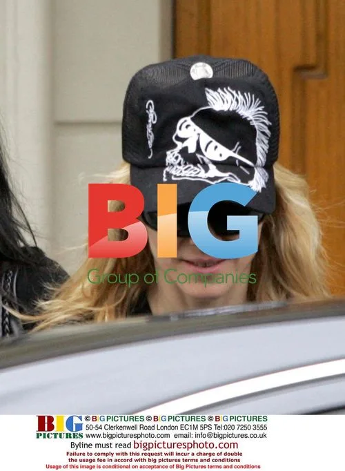 Madonna Wears Ed Hardy Hat