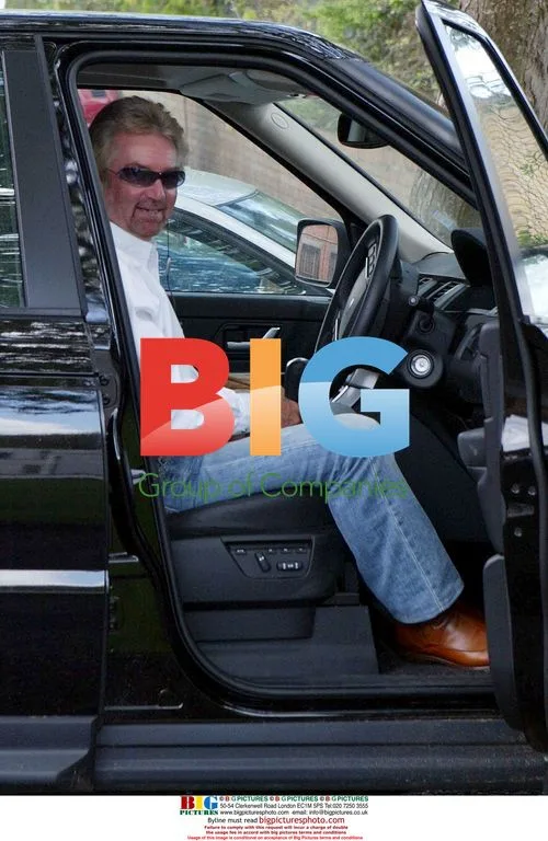 Noel Edmunds Seen in New Jeep Outside Studio