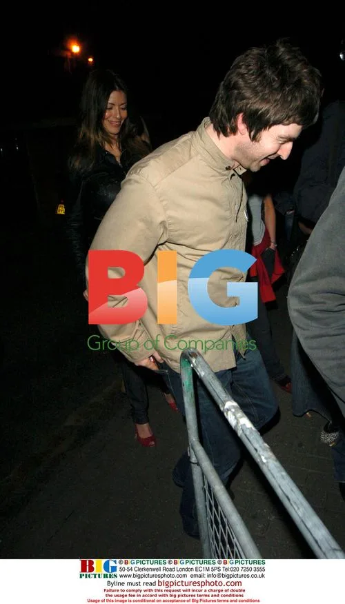 Noel Gallagher and Sara MacDonald