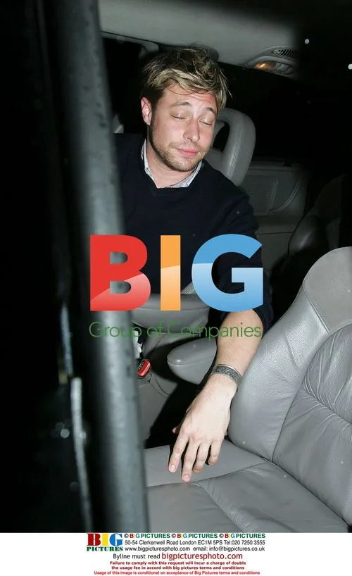 Duncan James Leaving Kabaret Nightclub