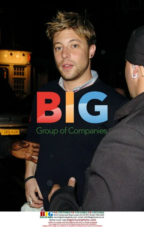Duncan James Leaving Kabaret Nightclub