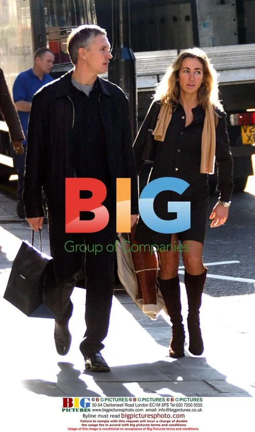 Gary Lineker and Michelle Shopping