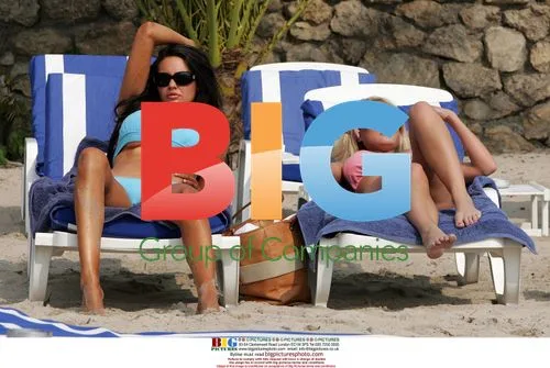 Suzanne Carlsson Enjoying Beach Holiday in St Tropez