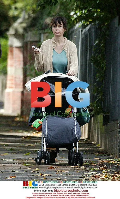 Lysette Anthony Out with Baby and Dog