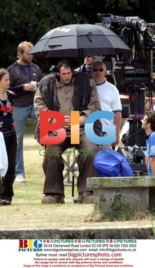 Hagrid Stunt on 'Harry Potter' Set