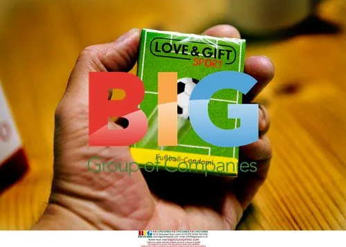 Specially designed condoms for World Cup