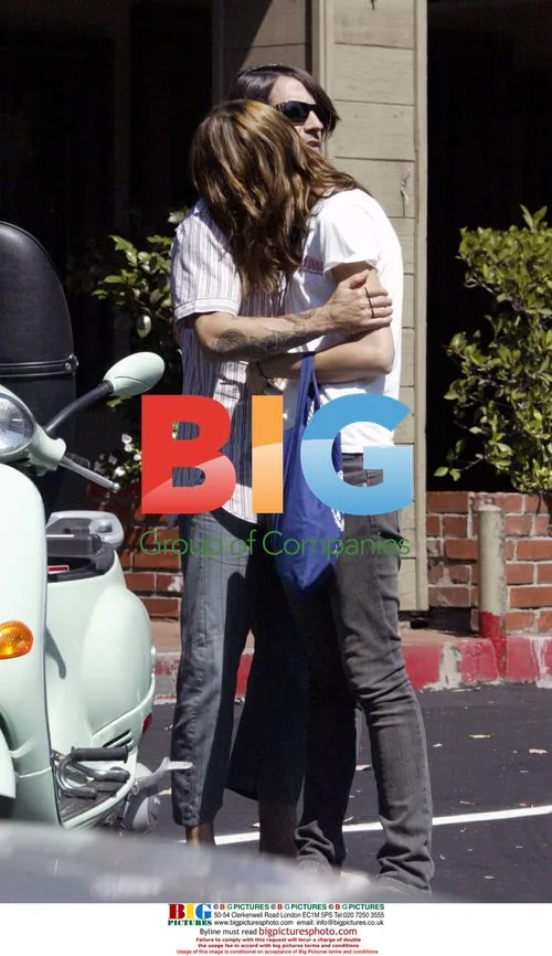 Anthony Kiedis Kisses Girlfriend in Beverly Hills