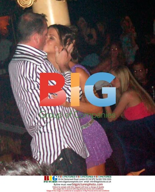 Gazza and Tanya Robinson enjoy night out