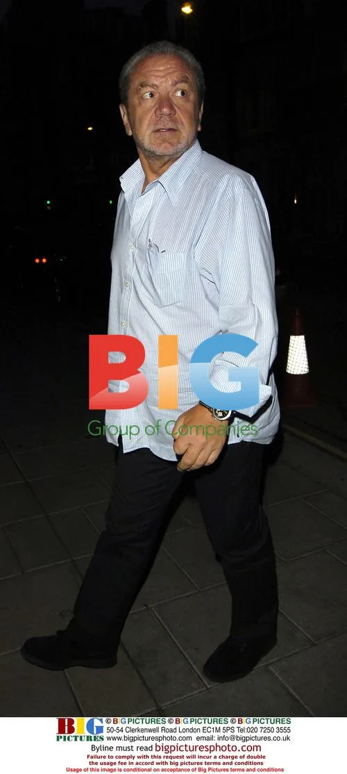 Sir Alan Sugar at Cipriani Restaurant