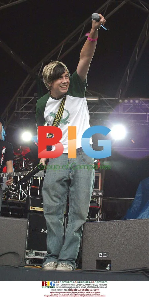 James Bourne - Son of Dork on stage