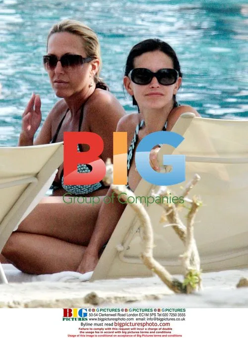 Courtney Cox-Arquette, David Arquette and Sheryl Crow in Cabo