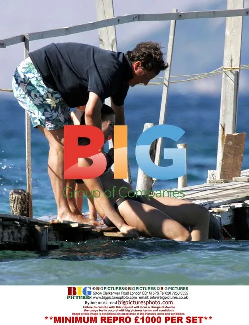David Cameron and Family on Holiday