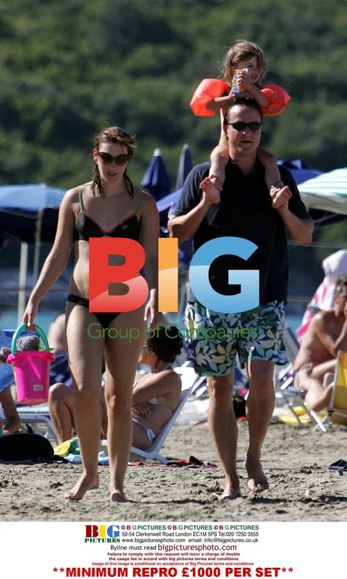 David Cameron on Holiday in Corfu
