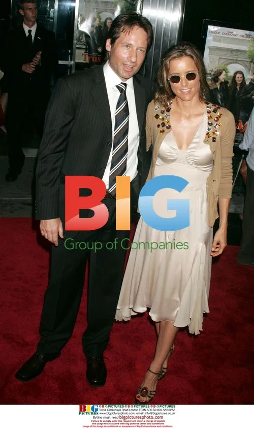 David Duchovny and Tea Leoni at 'Trust The Man' Premiere