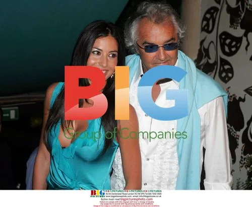 Flavio Briatore and Elisabetta Gregoracci at Chopard Party