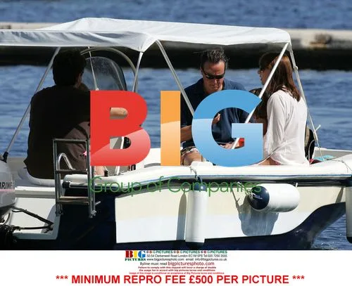 David Cameron and family on boat trip