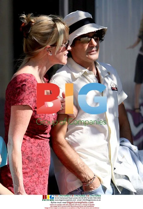 Antonio Banderas and Melanie Griffith with Daughter
