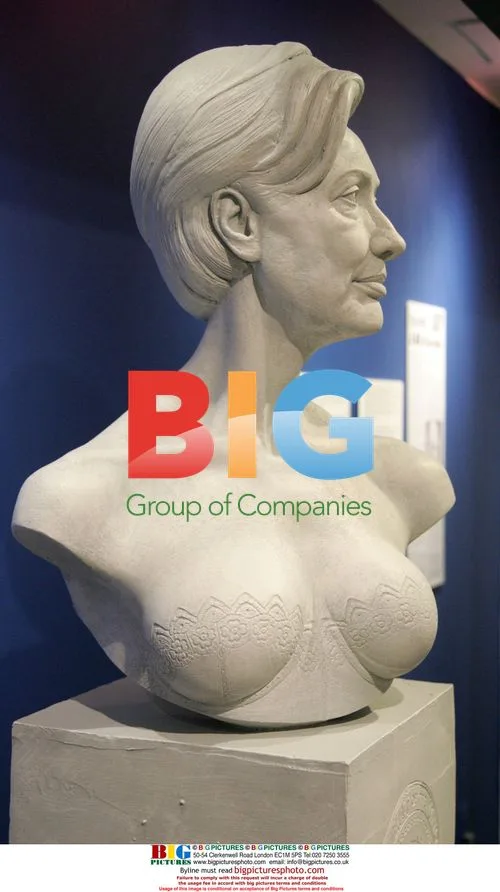 Hillary Clinton Presidential Bust Unveiling