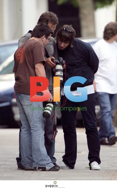 Liam Gallagher Leaving Recording Studio