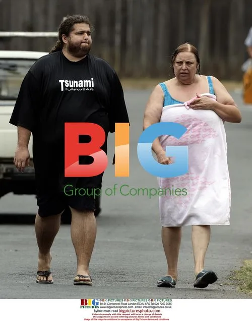 Jorge Garcia with Mom Dora in Hawaii