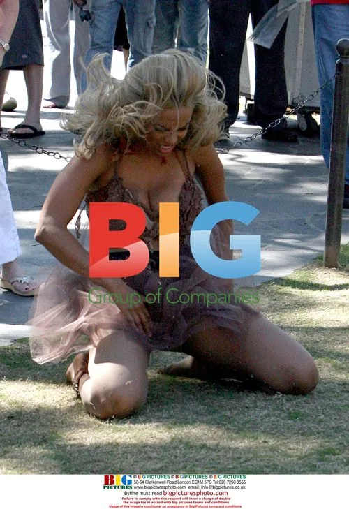 Tyra Banks Performs in Skimpy Outfit at Grove Shopping Center
