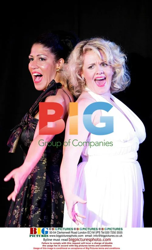 Actors Sally Lindsay and Rain Prior at Edinburgh Festival