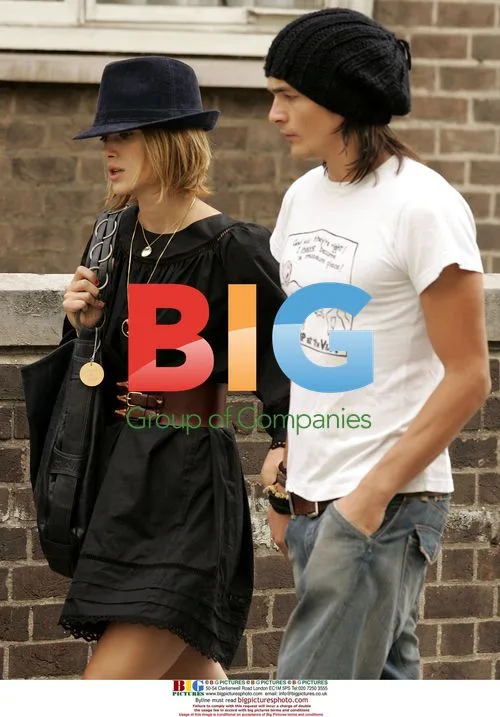 Kiera Kinghley and Rupert Friend in London
