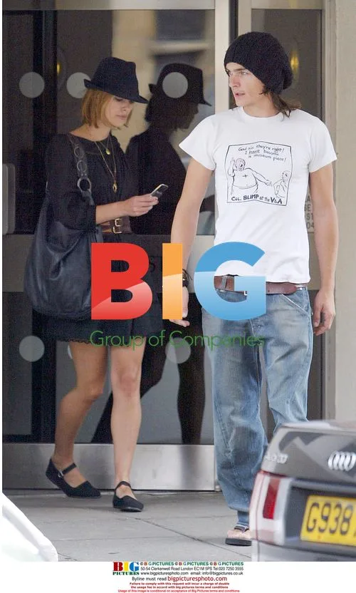 Kiera Kinghley and Rupert Friend in London