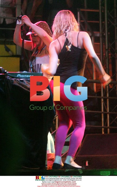 Peaches Geldof and Fifi Trixibelle at Ibiza Rocks 2006