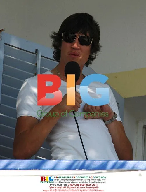 Vernon Kay DJing in Ibiza