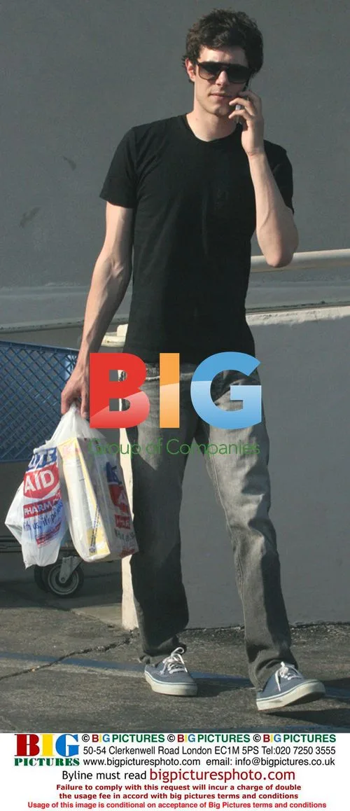 Adam Brody Shopping in West Hollywood