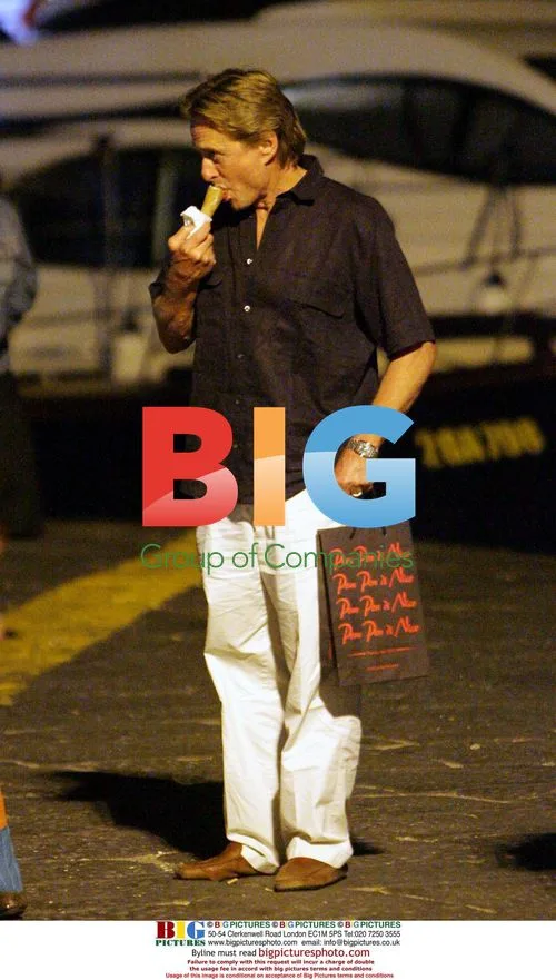 Michael Douglas and Michael Stipe on holiday in Ponza
