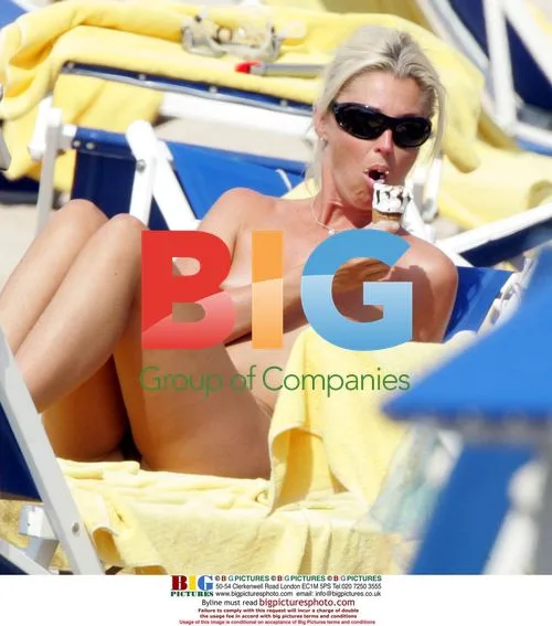 Tamara Beckwith on holiday in Italy
