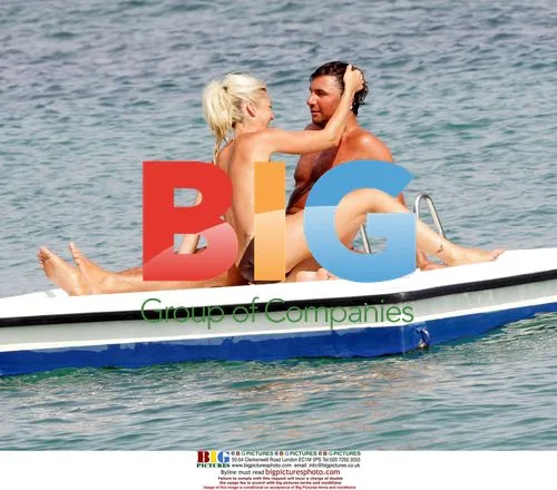 Tamara Beckwith on holiday in Italy
