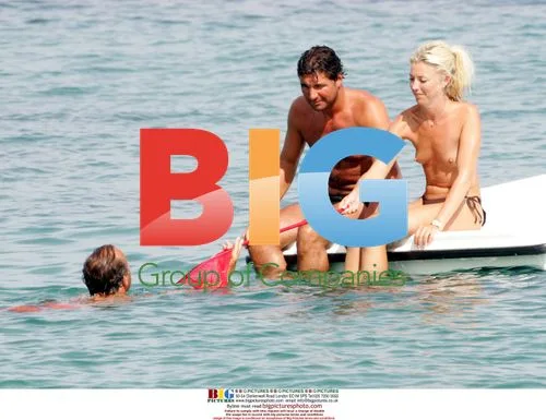 Tamara Beckwith on holiday in Italy