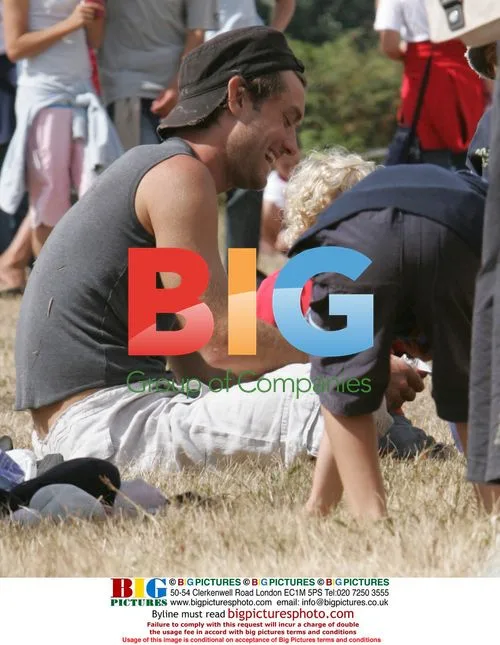 Jude Law on Holiday with Son Rudy
