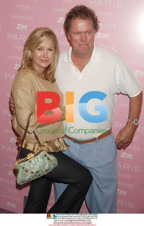 KATHY HILTON with RICK HILTON at Paris Hilton's afterparty