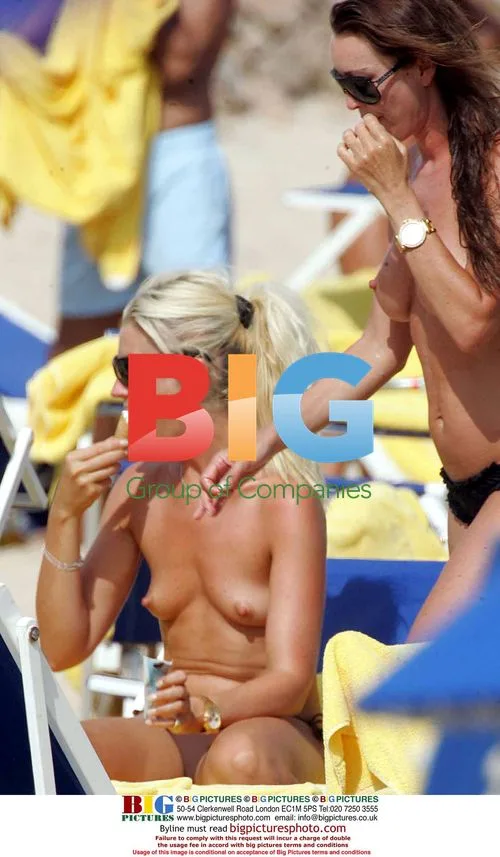 Tamara Beckwith on holiday in Costa Smeralda