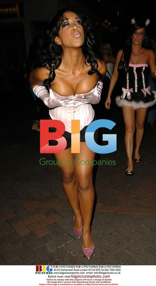 Vanessa Layton-McIntosh at party in London