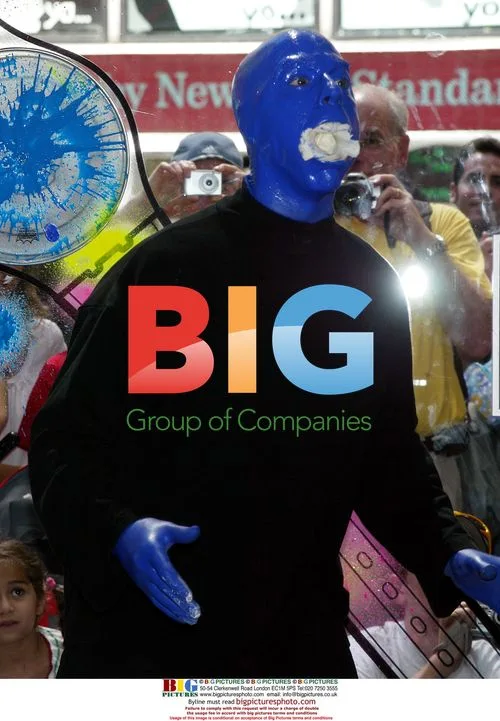 Blue Man Group Swatch Watch Launch