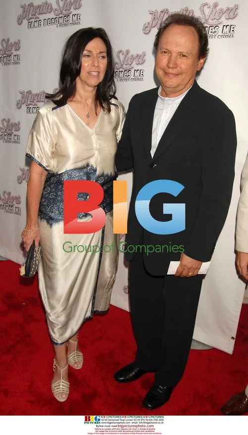 Janice Goldfinger and Billy Crystal at Broadway Opening