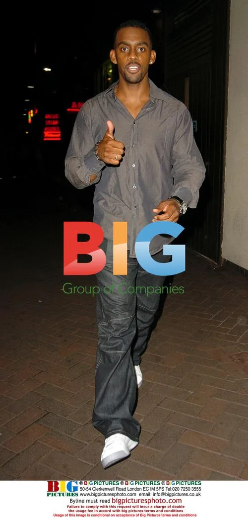 Richard Blackwood at Front Magazine Party
